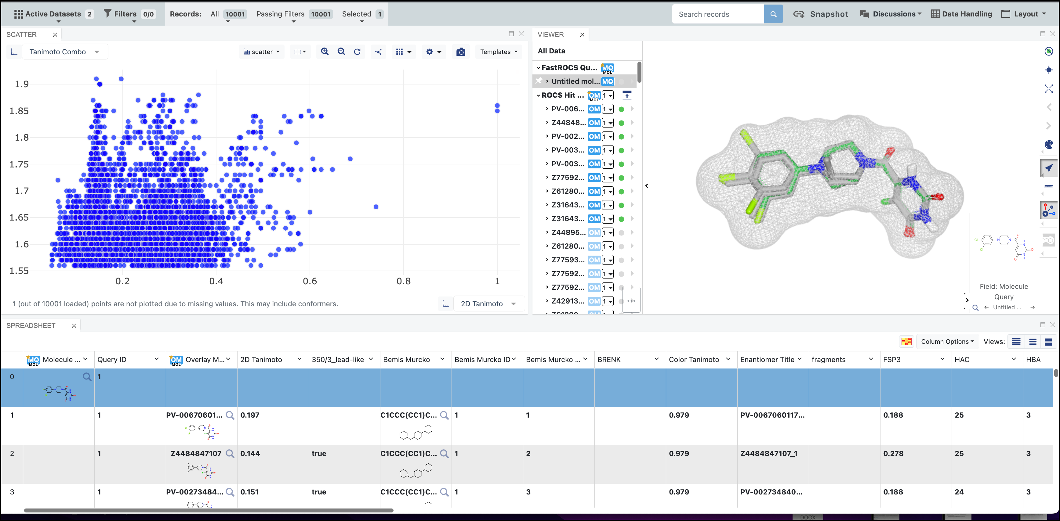 Orion Analyze Page