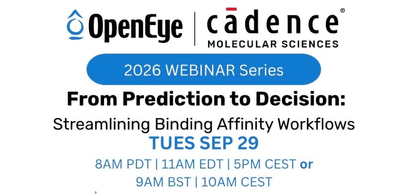 Webinar: From Prediction to Decision: Streamlining Binding Affinity Workflows