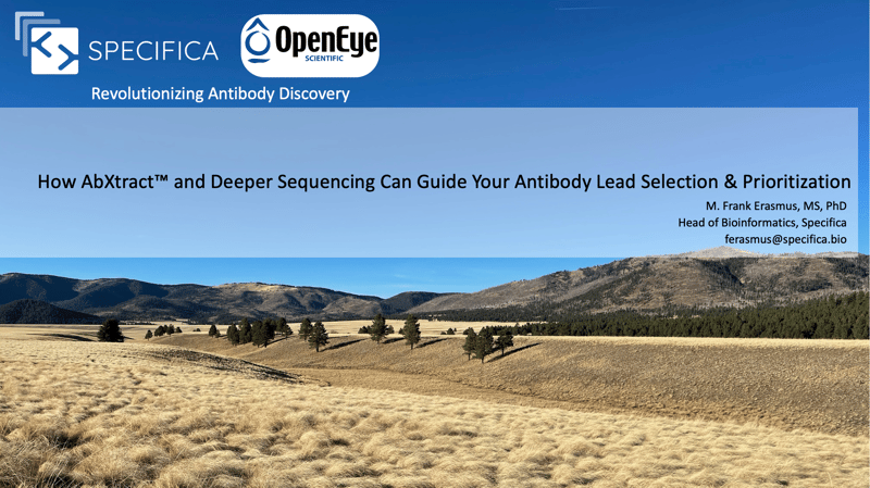 Webinar: How AbXtract™ can guide Antibody Lead Selection