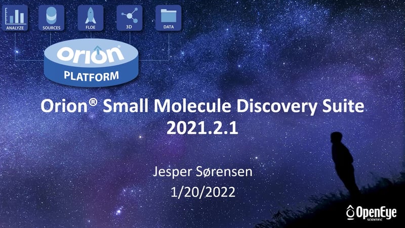 Webinar: New Science and Features in the Small Molecule Discovery Suite