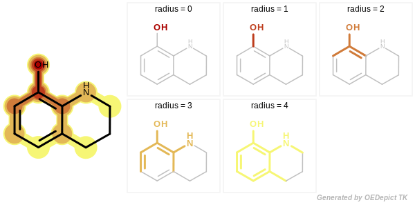 Enumerating circular fragments.