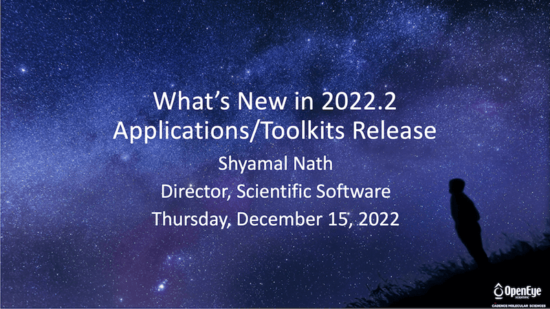 Webinar: What’s New in 2022.2 Applications/Toolkits Release